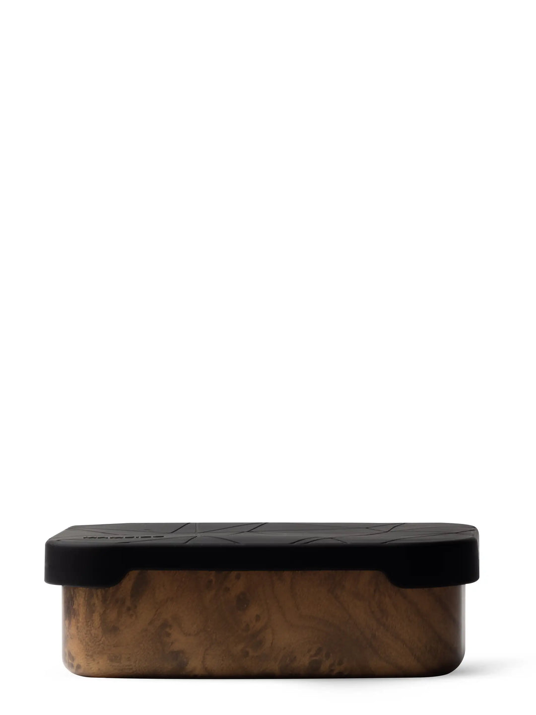 MAMEIDO Brotdose mit flexiblem Trennsteg & Silikondeckel Oak Wood #farbe_oak-wood
