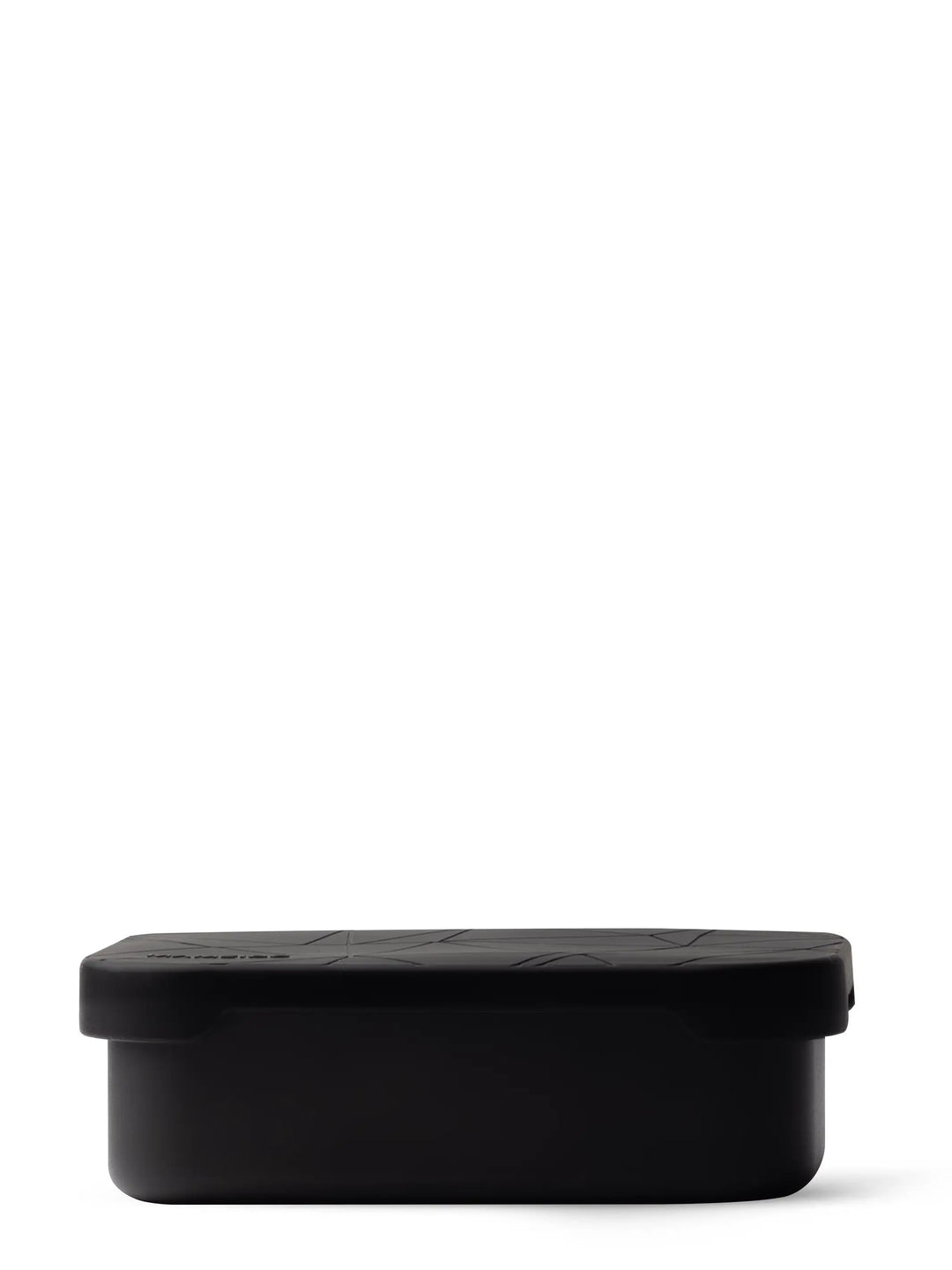 MAMEIDO Brotdose mit flexiblem Trennsteg & Silikondeckel Rich Black #farbe_rich-black