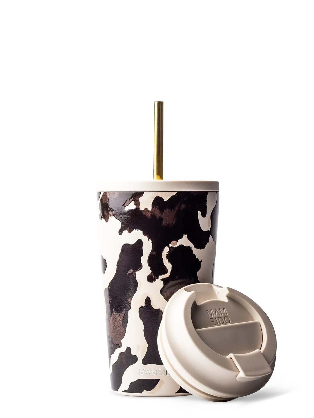 THERMOBECHER MIT STROHHALM