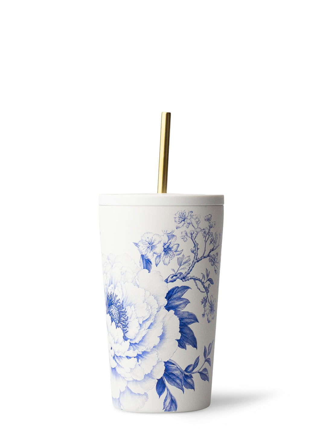 MAMEIDO Thermobecher mit Strohhalm 470ml Maison Bleu #farbe_maison-bleu