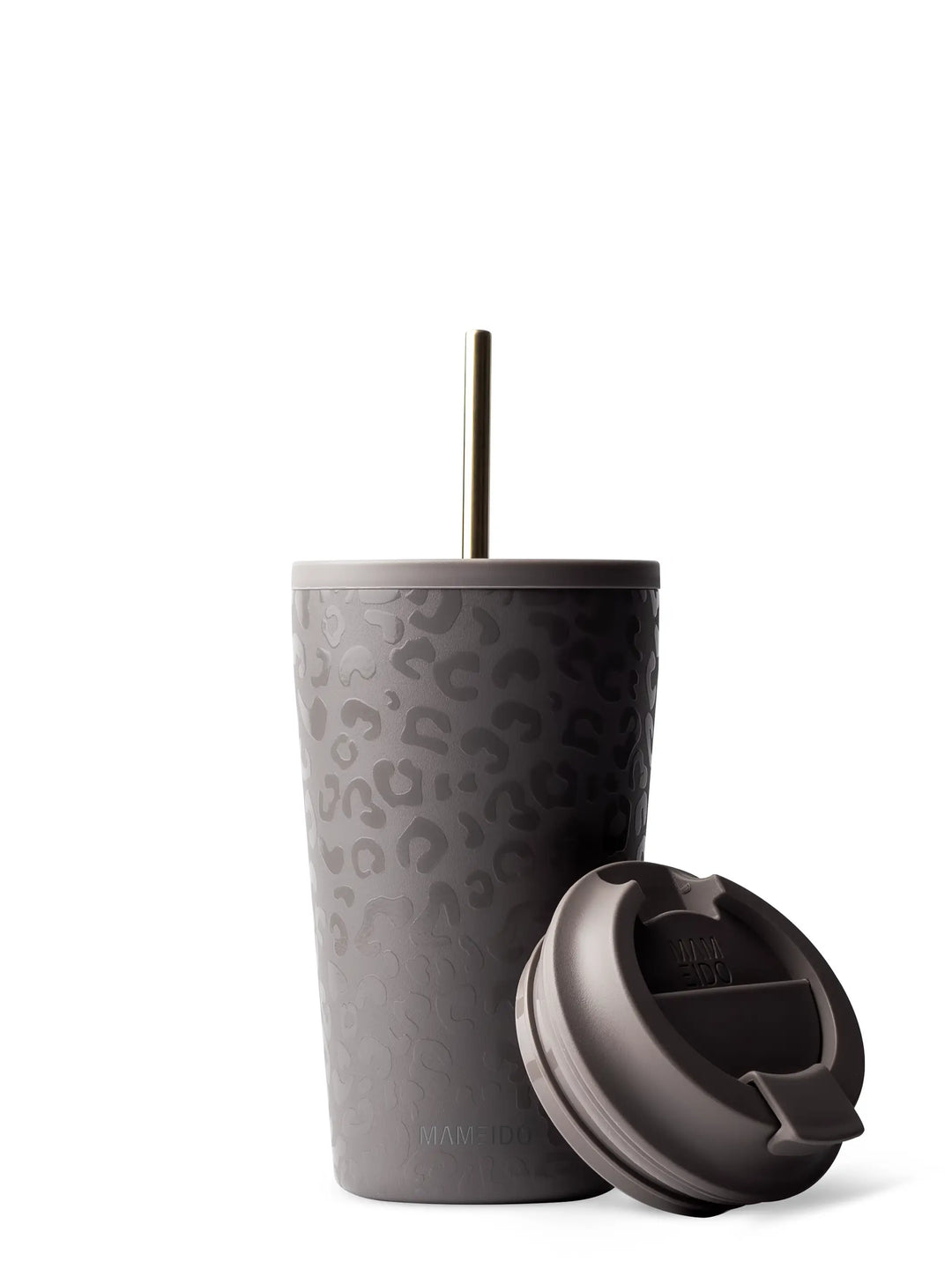 THERMOBECHER MIT STROHHALM