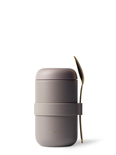 THERMOBEHÄLTER in Taupe Grey