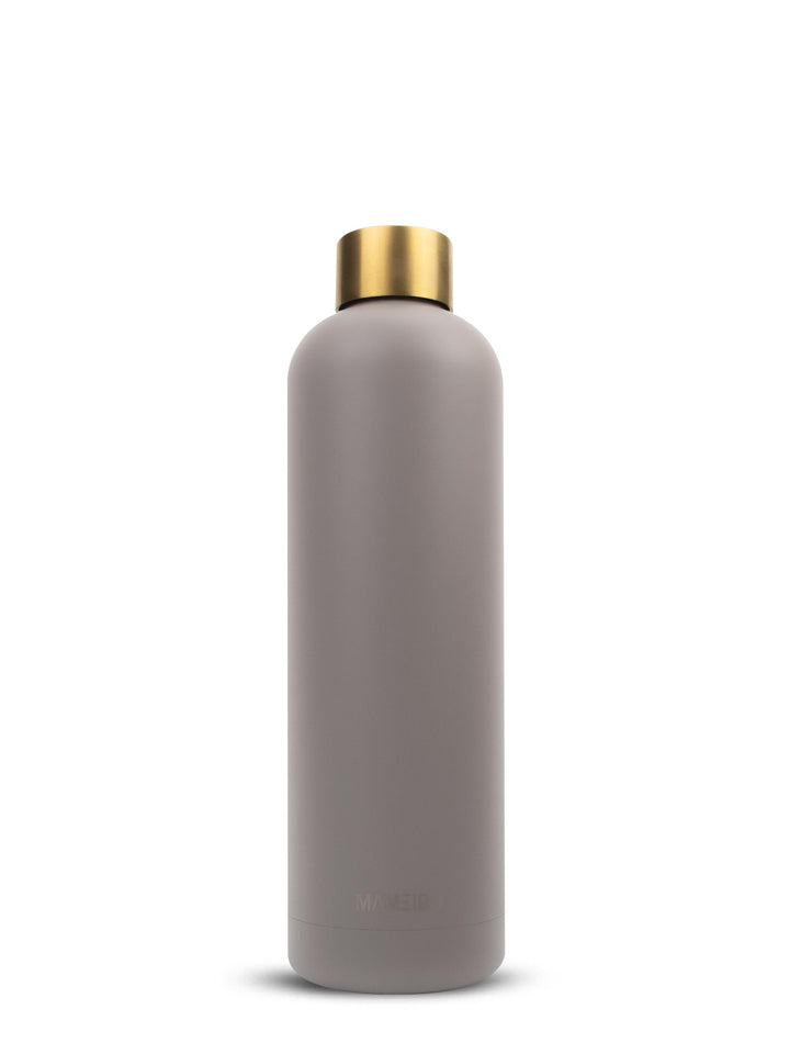 MAMEIDO Thermosflasche 500ml Taupe Grey Gold #farbe_taupe-grey-gold