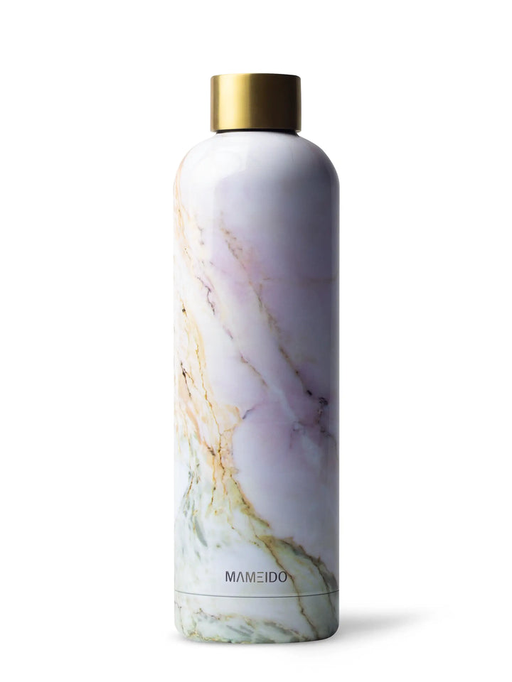 MAMEIDO Thermosflasche 750ml Pearl Marble Gold #farbe_pearl-marble-gold