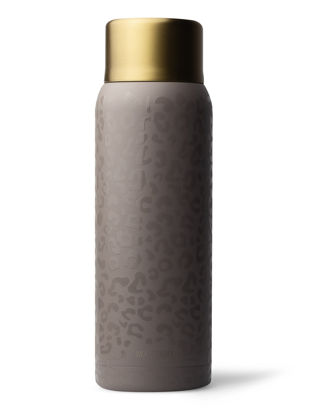 MAMEIDO Thermosflasche mit Druckknopf & Trinkbecher 1000ml in Sleek Leo Gold #farbe_sleek-leo-gold