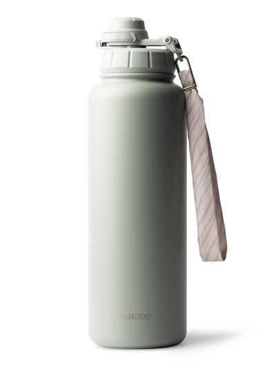 THERMOSFLASCHE MIT STROHHALM in Desert Sage