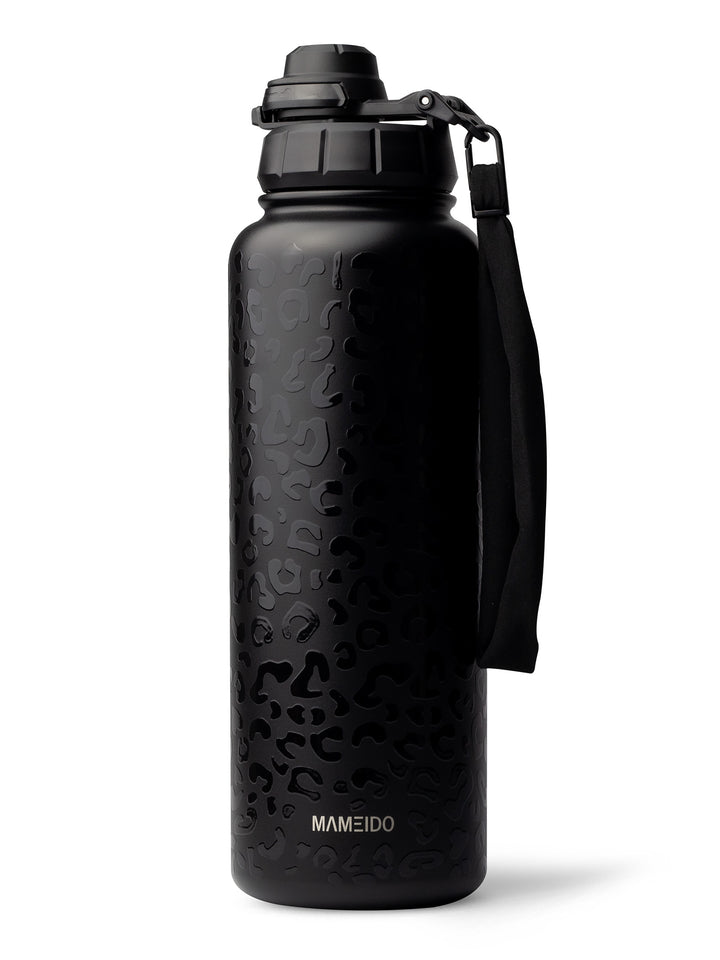 MAMEIDO Thermosflasche mit Strohhalm 1200ml #farbe_femme-fatale