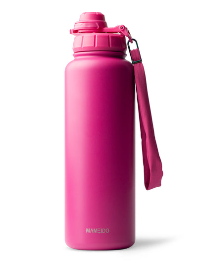 THERMOSFLASCHE MIT STROHHALM in Glow Couture