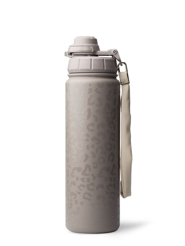 THERMOSFLASCHE MIT STROHHALM in Sleek Leo