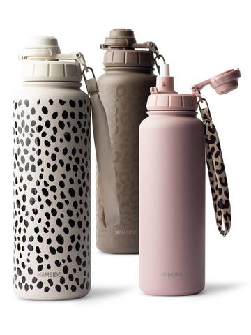 THERMOSFLASCHE MIT STROHHALM in Roasted Coconut