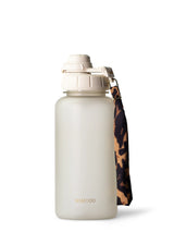 TRINKFLASCHE MIT STROHHALM