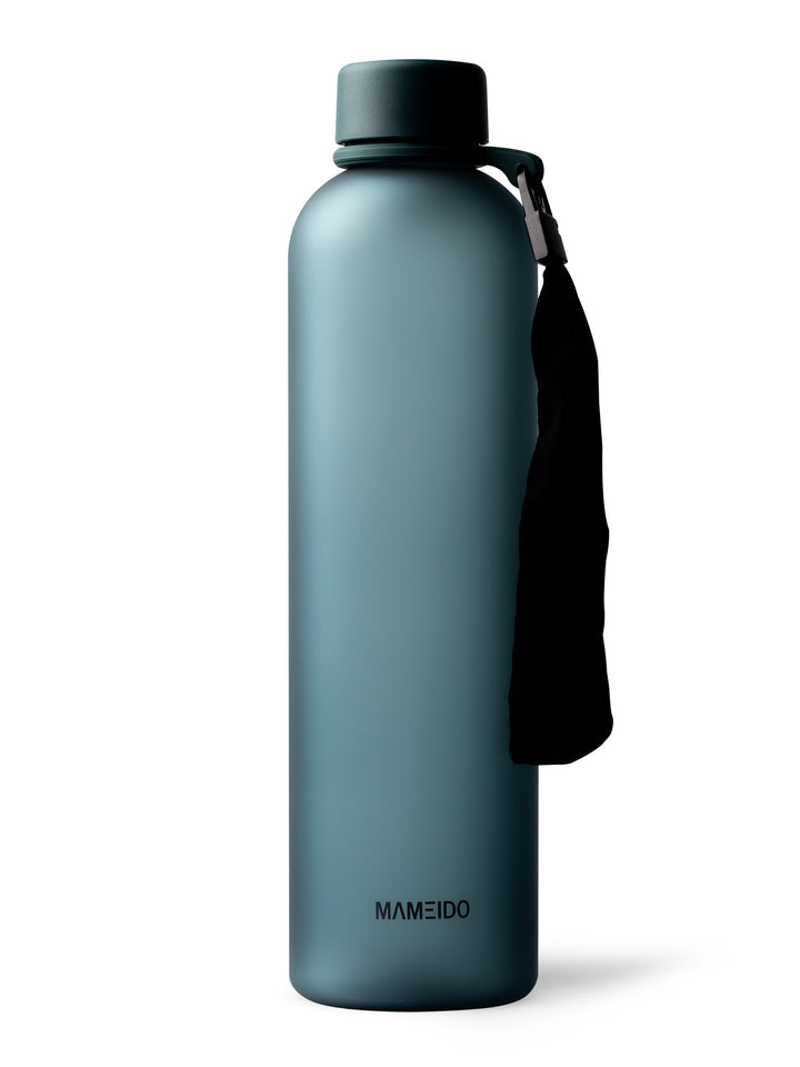 MAMEIDO Trinkflasche 1l mit Zeitmarkierung Ocean Bloom #farbe_ocean-bloom