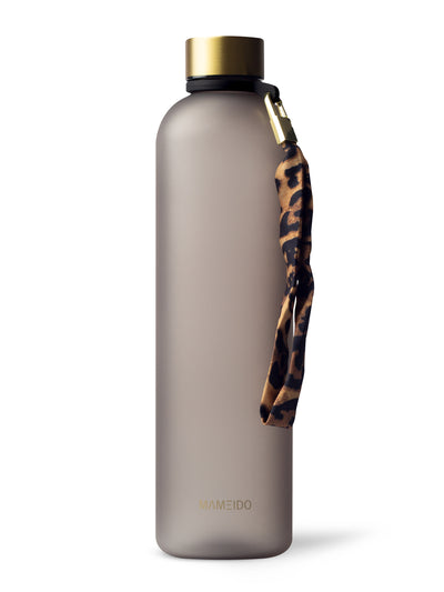 TRINKFLASCHE in Urban Taupe Gold