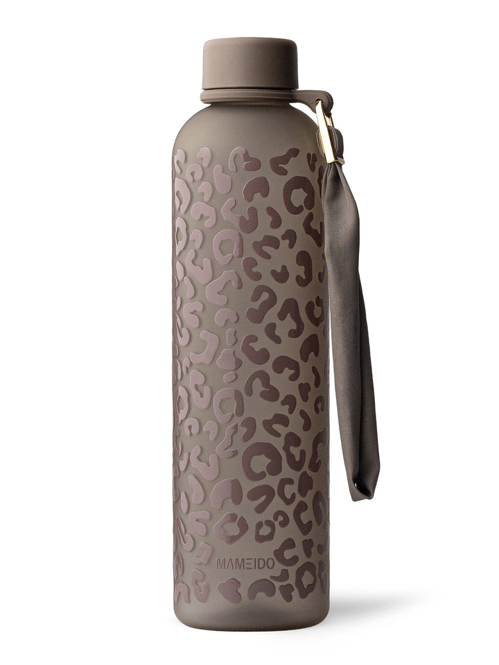 MAMEIDO Trinkflasche 1l mit Zeitmarkierung Wild Allure #farbe_wild-allure
