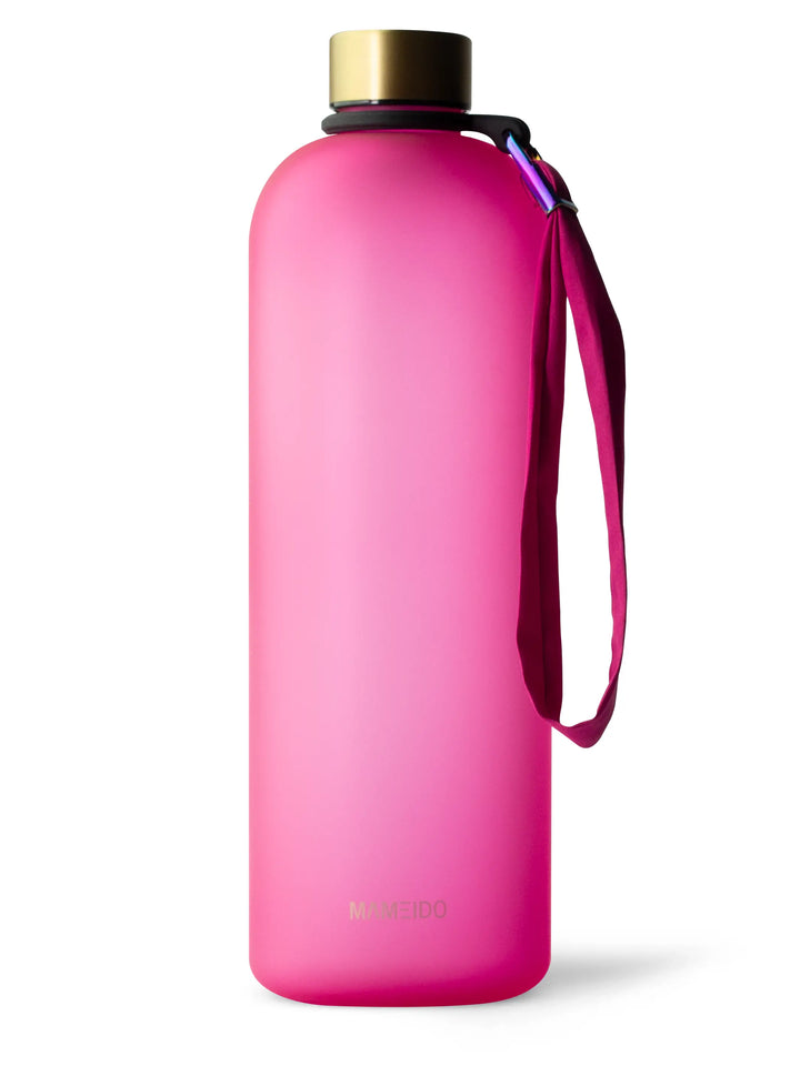MAMEIDO Trinkflasche 1,5l mit Zeitmarkierung Glow Couture #farbe_glow-couture
