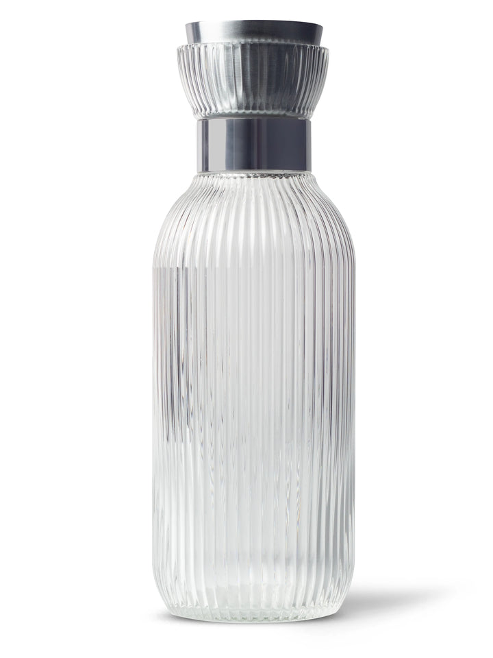 MAMEIDO Wasserkaraffe mit Deckel 1,5l in Crystal Silver #farbe_crystal-silver