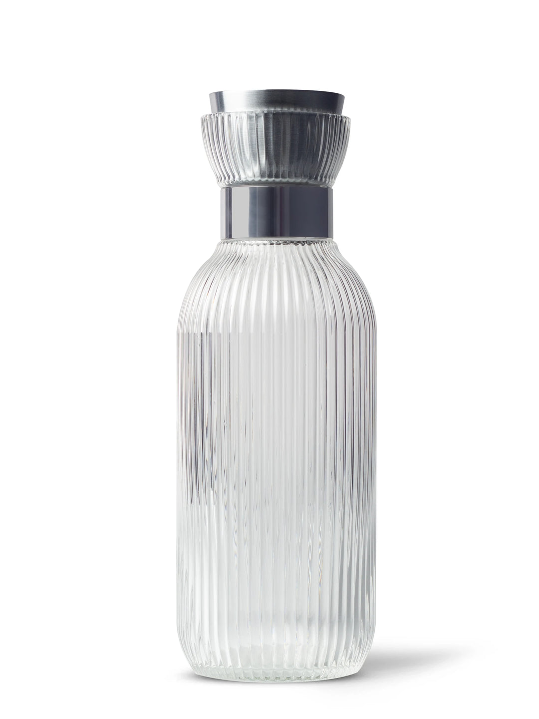 MAMEIDO Wasserkaraffe mit Deckel 1l in Crystal Silver #farbe_crystal-silver