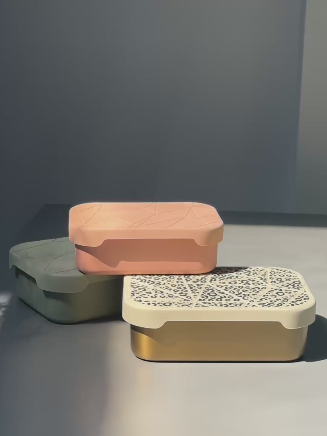 MAMEIDO Brotdose mit flexiblem Trennsteg & Silikondeckel #farbe_powder-blush