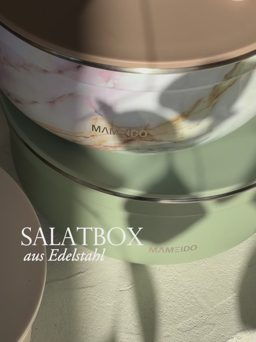 MAMEIDO Salatbox to go aus Edelstahl mit Fächern und Dressingbehälter
#farbe_taupe-grey